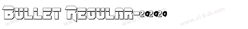 Bullet Regular字体转换